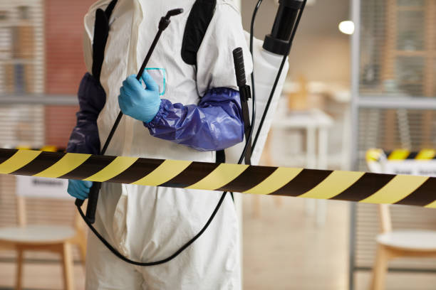 Professional Hoarding Cleanup technician working in Princeton, NJ